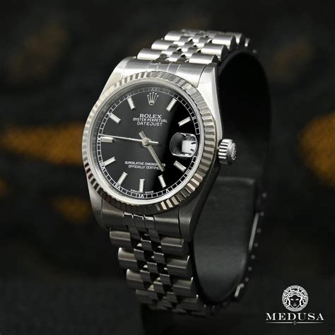 rolex en acero inoxidable